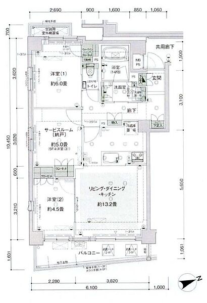 間取り：313004859736