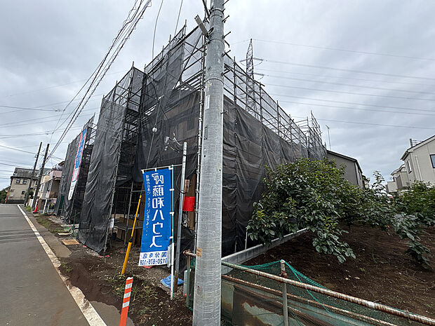 2026年10月完成予定（撮影日:2026/8/30）
