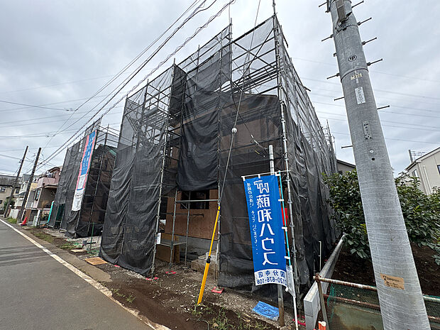 2026年10月完成予定（撮影日:2026/8/30）
