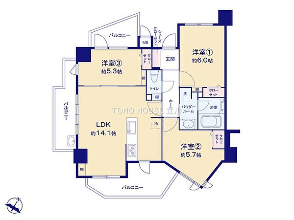 間取図