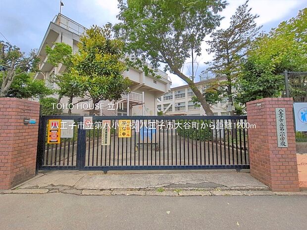 八王子市立第八小学校 1200m