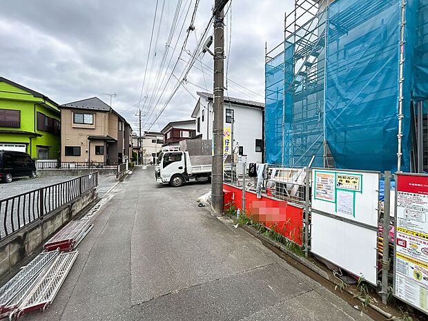 物件外観(2026年9月18日撮影)10月下旬完成予定