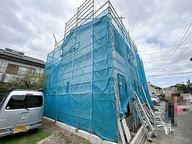 物件外観(2026年9月18日撮影)10月下旬完成予定