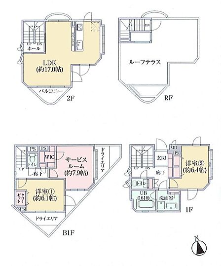 メゾネットタイプ
