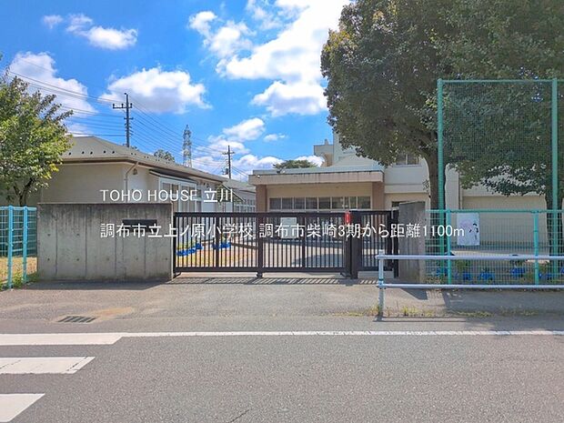 調布市立上ノ原小学校 1100m