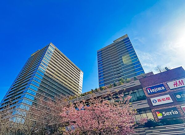 「ソコラ武蔵小金井」直結。ファッション用品店から家電量販店、スーパーなどがテナントに入っています。雨の日も楽々お買い物が楽しめます。2026/10/3撮影