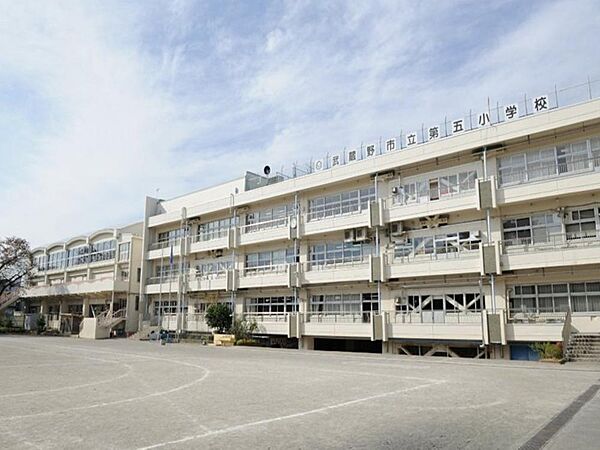 武蔵野市立第五小学校まで約888m