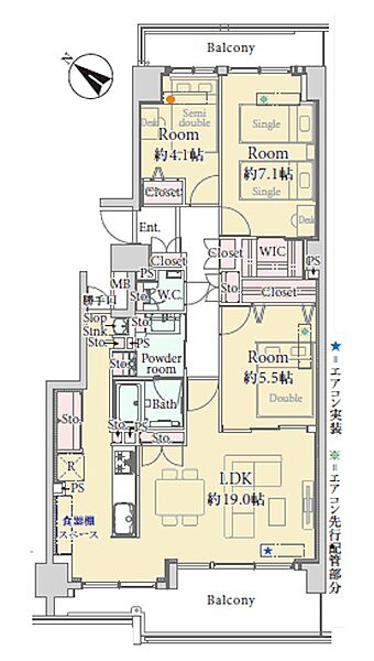 間取り：313004957578