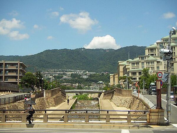 画像18:住吉川が近くジョギング・散歩コースに