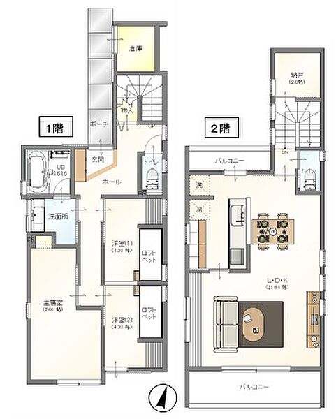 間取り：323000443825