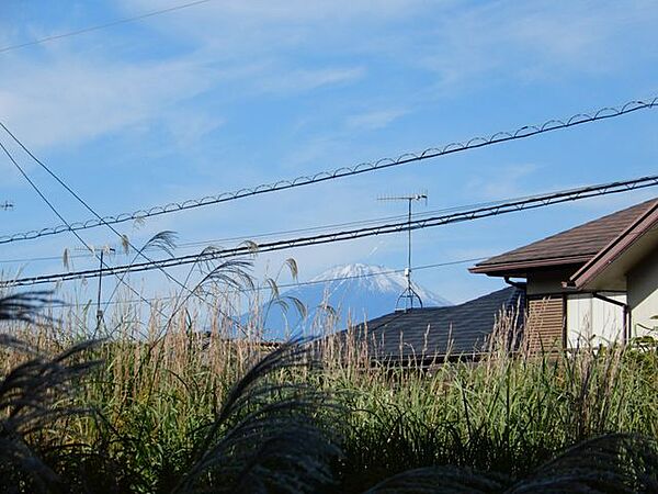 富士山が見える