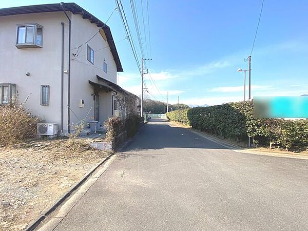 前面道路
