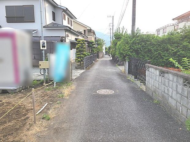 前面道路