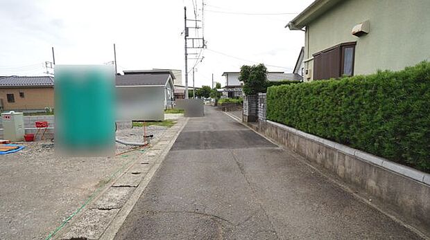 前面道路