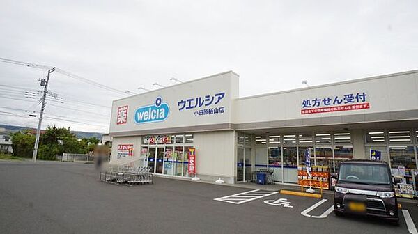 ウエルシア小田原栢山店 徒歩14分。 1090m