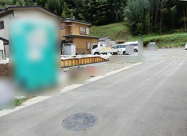 前面道路&外観