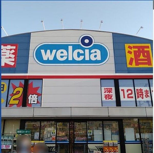 ウエルシア小田原国府津店 徒歩11分。 870m
