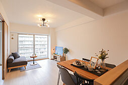 守口ハイライフＡ棟 3LDKのリビング/ダイニング