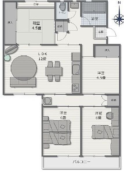 間取り：327002985458