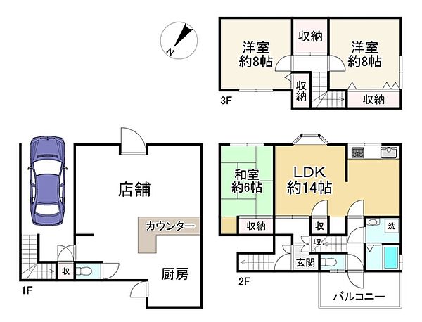 間取り：326000272400