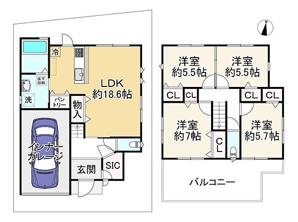 間取り：327001546674