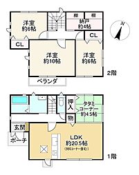 近江八幡市安土町下豊浦の一戸建て