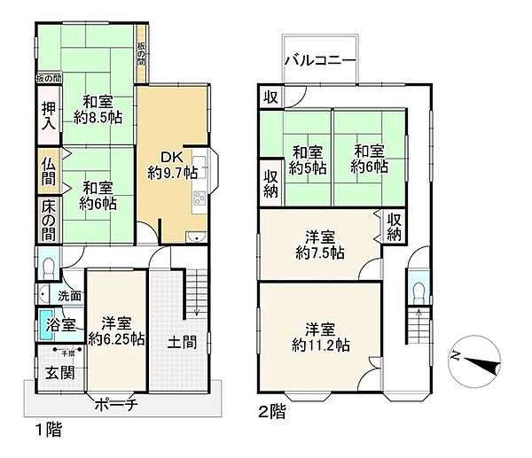 間取り：325000128504