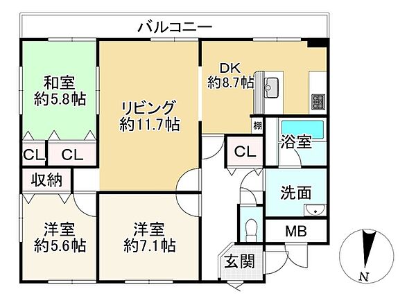 間取り：325000129535