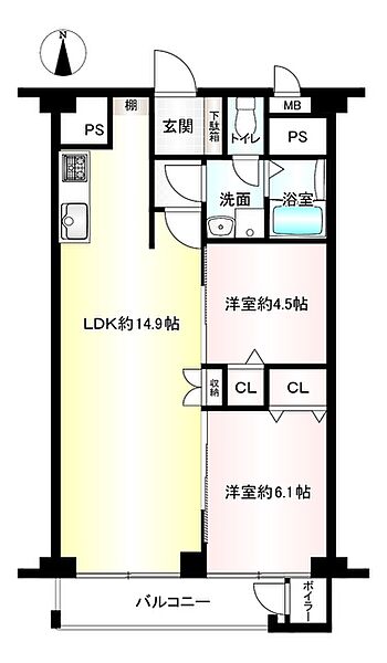 間取り：326000270336