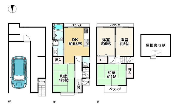 間取り：326000270163