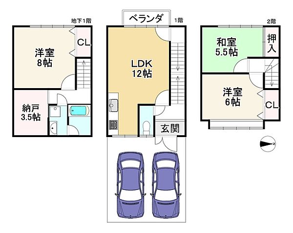 間取り：326000270482