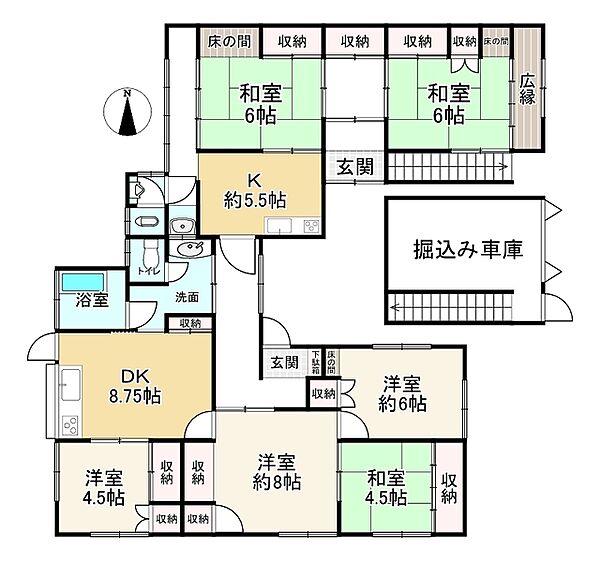 間取り：329000140663