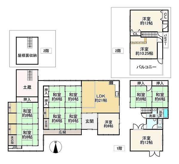 間取り：329000136520
