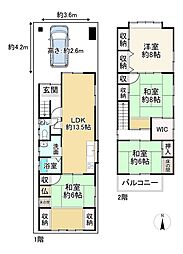 近鉄京都線 久津川駅 徒歩10分