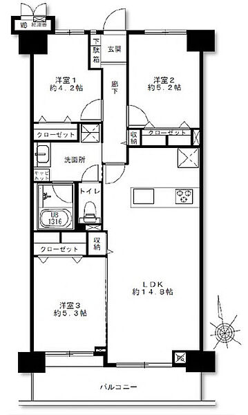 間取り：328000610520