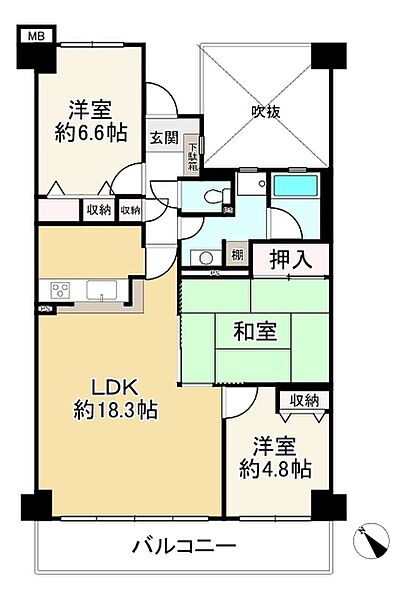 間取り：328000679588
