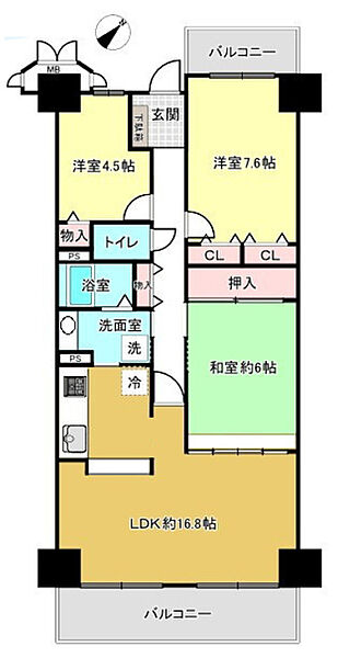 間取り：328000683465