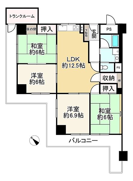 間取り：328000685271