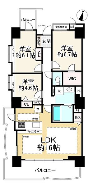 間取り：328000679896