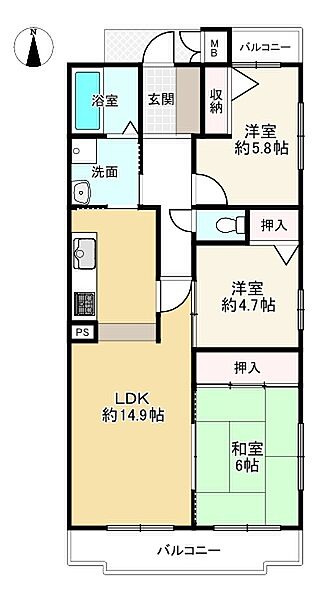 間取り：328000668559