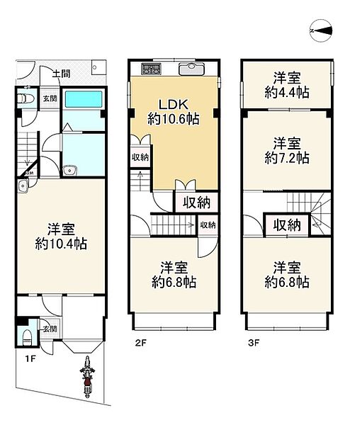 間取り：326000264125