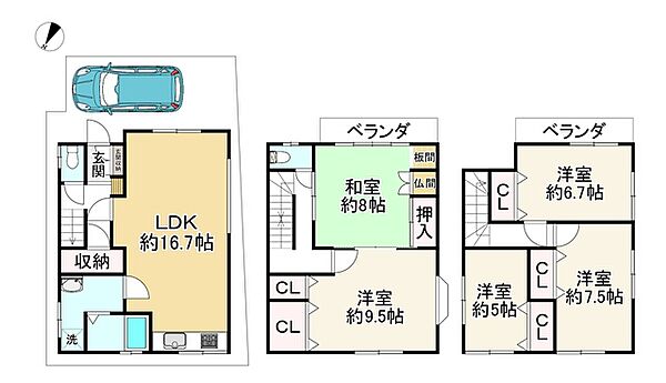 間取り：327002860400