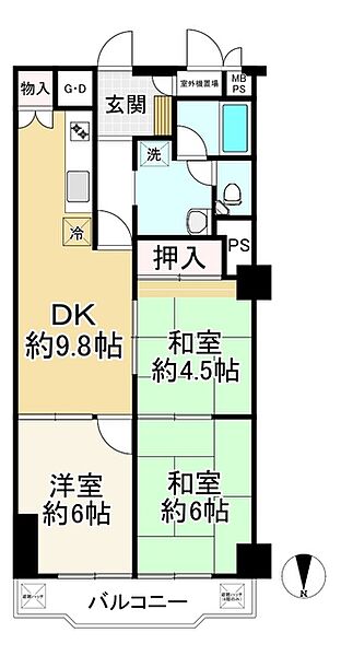 間取り：326000266856