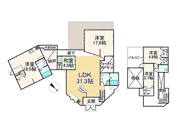 間取り：325000100548