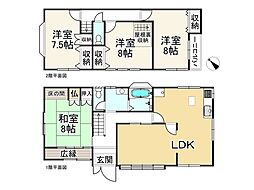 大津市本堅田３丁目の一戸建て