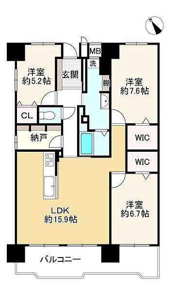 間取り：327001693988