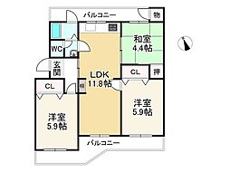 南円明寺ヶ丘団地17棟