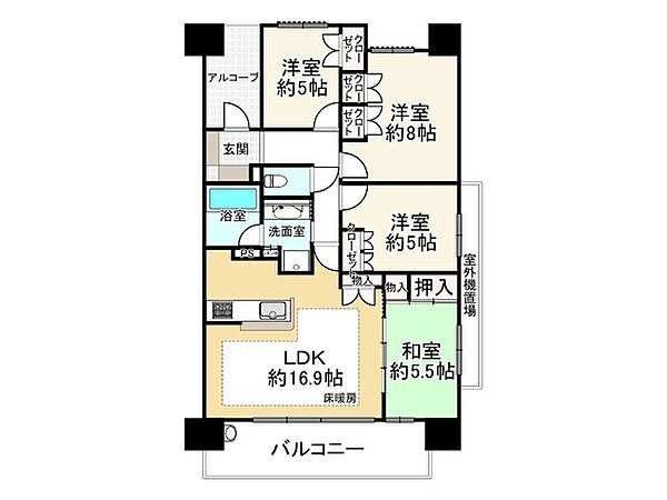 間取り：328000639069