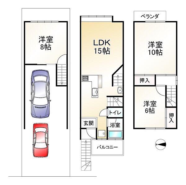間取り：326000229060