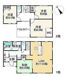 野洲市冨波甲3期　1号棟